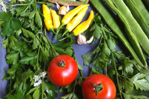 Grow your own herbs, fruit and veg