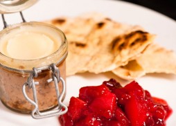 The Potted Turk! (slow cooked lamb with spicy sausage served with traditional Middle Eastern style flat bread and Quince jam) The Potted Turk! (slow cooked lamb with spicy sausage served with traditional Middle Eastern style flat bread and Quince jam)