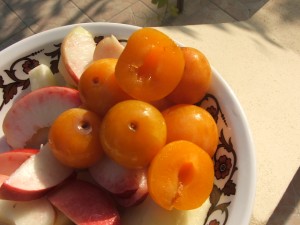 Yellow plums